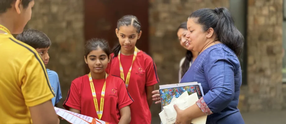 Manaskriti school student