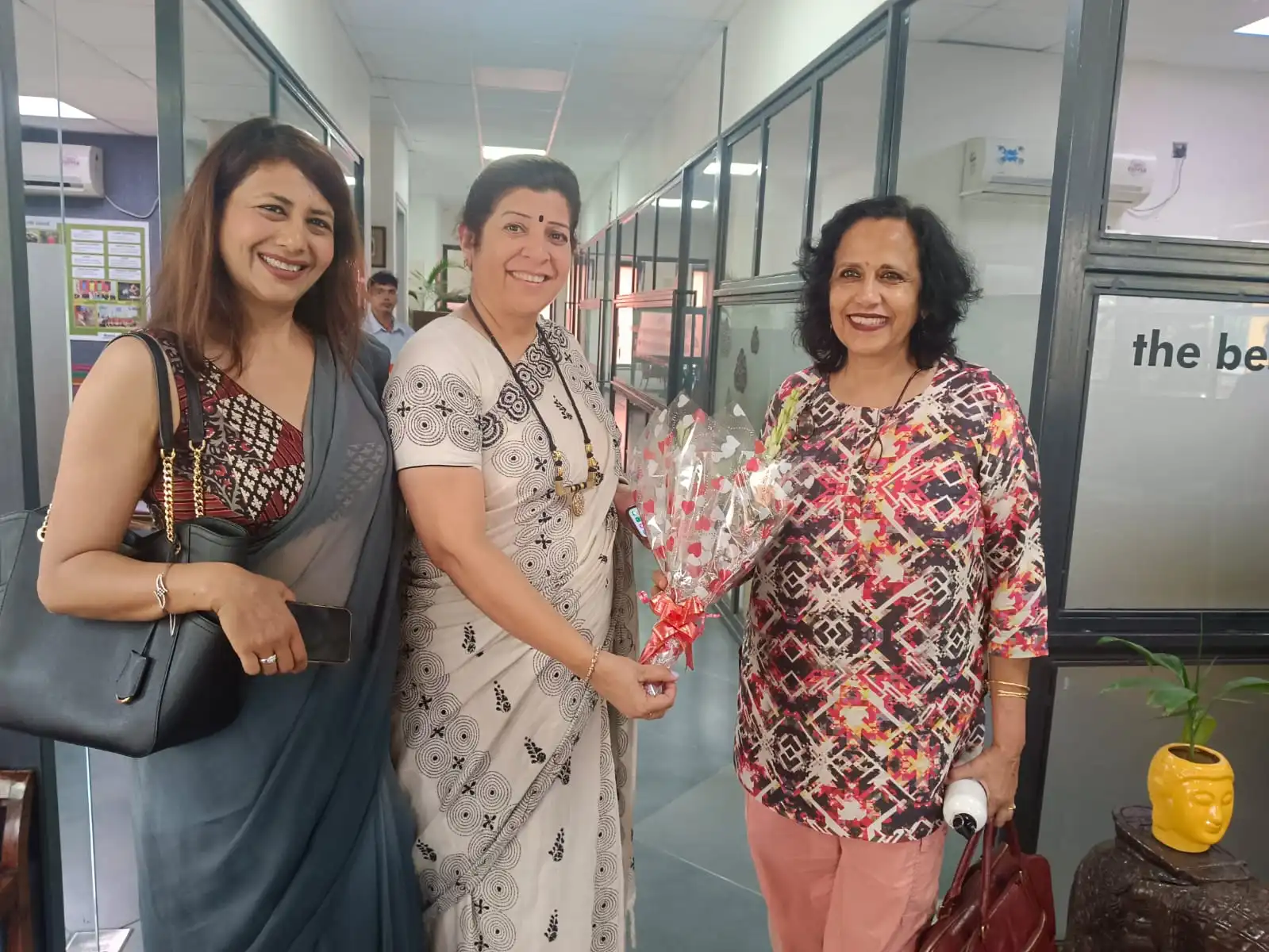 Inspiring Author's Meet, Ms. Shobha Tharoor at Manaskriti school