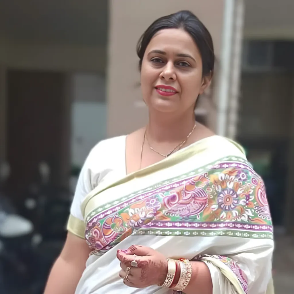 Meenu Sharma | Aamod Aakar coordinator at Manaskriti School